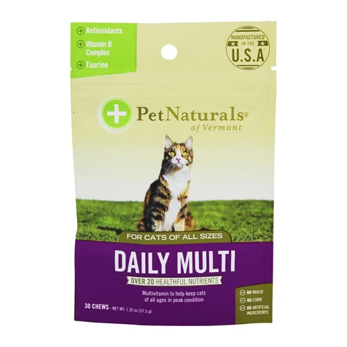 First-Class Pet Naturals Of Vermont Daily Multi For Cats of All Sizes Chews 30 Ea Top-Quality