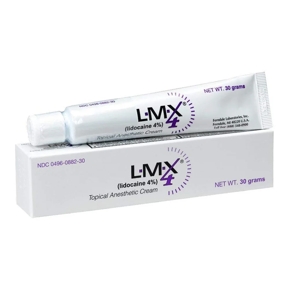 Clean LMX 4 Lidocaine 4 Topical Anesthetic Cream 1.7 Oz Advanced