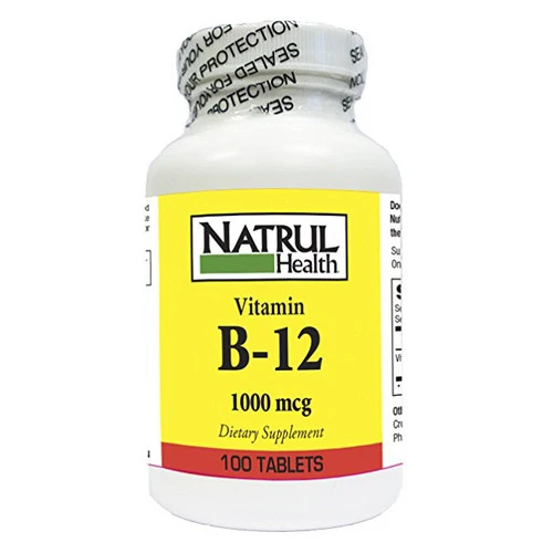 Fine Crafted Natrul Health Vitamin B 12 1000 Mcg Tablets 100 Ea Reusable