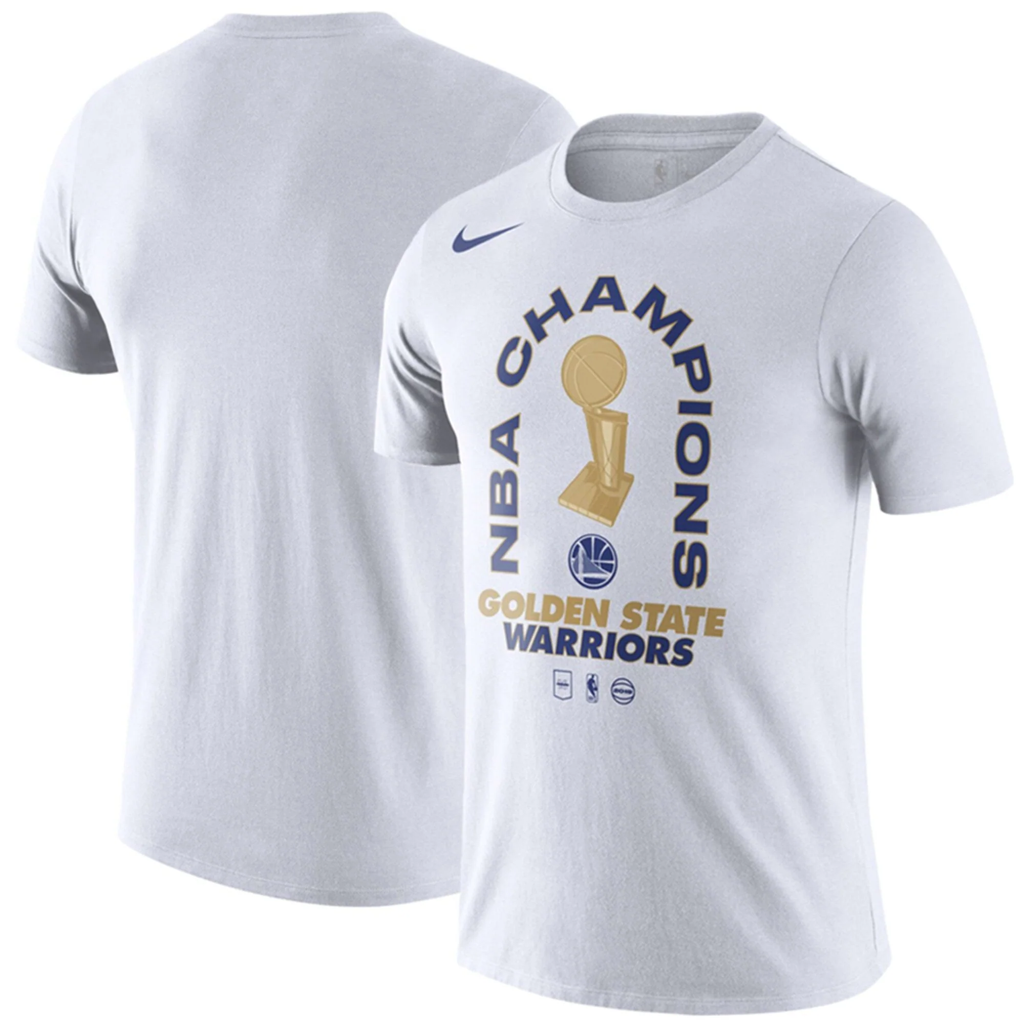 Detailed Nike Men's NBA Gs Warriors 2018 NBA Finas Champ Parade Tee Prestigious