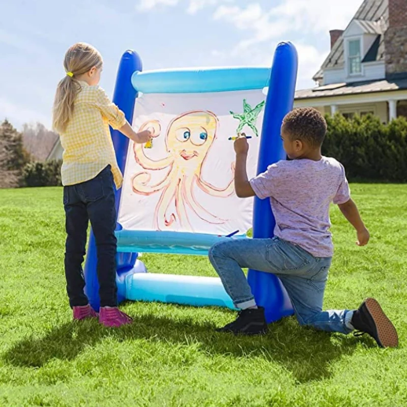 Original Premium Large Kids Inflatable Painting Art Easel Official