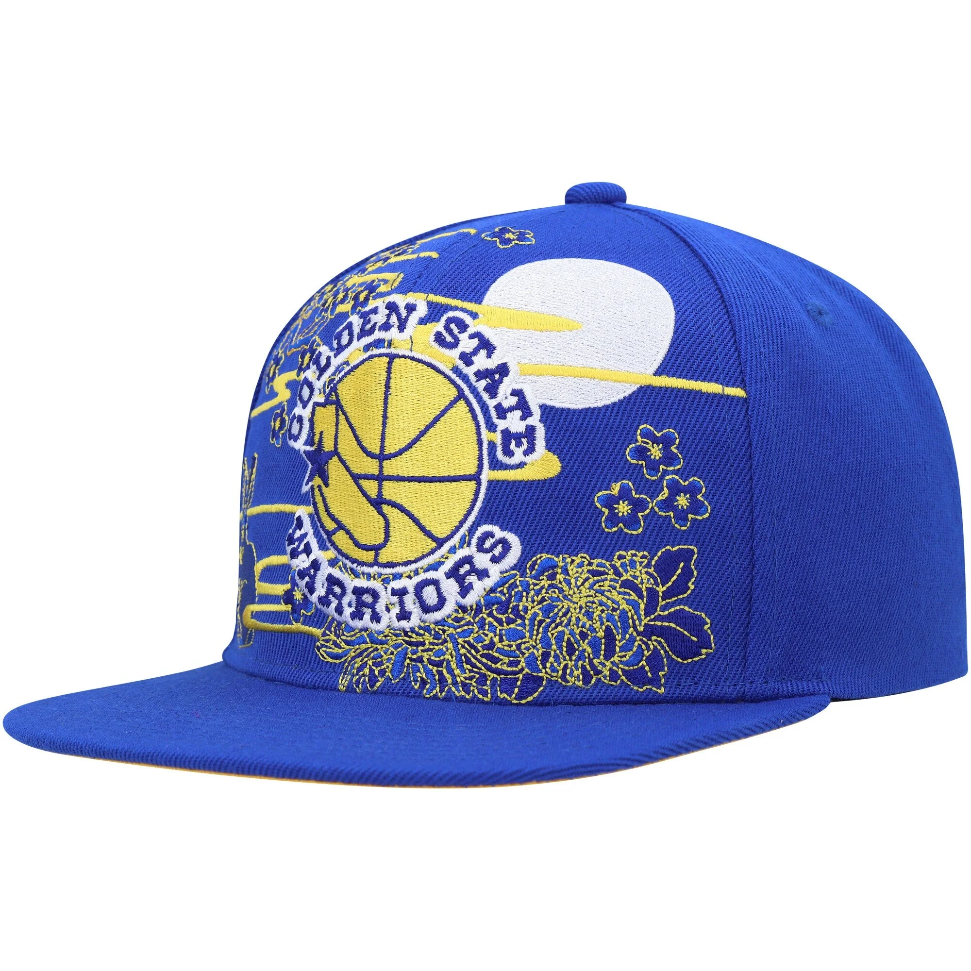 Stylish Mitchell Ness Men's NBA Ah Snapback Hwc Warriors Snapback Caps Top-Quality