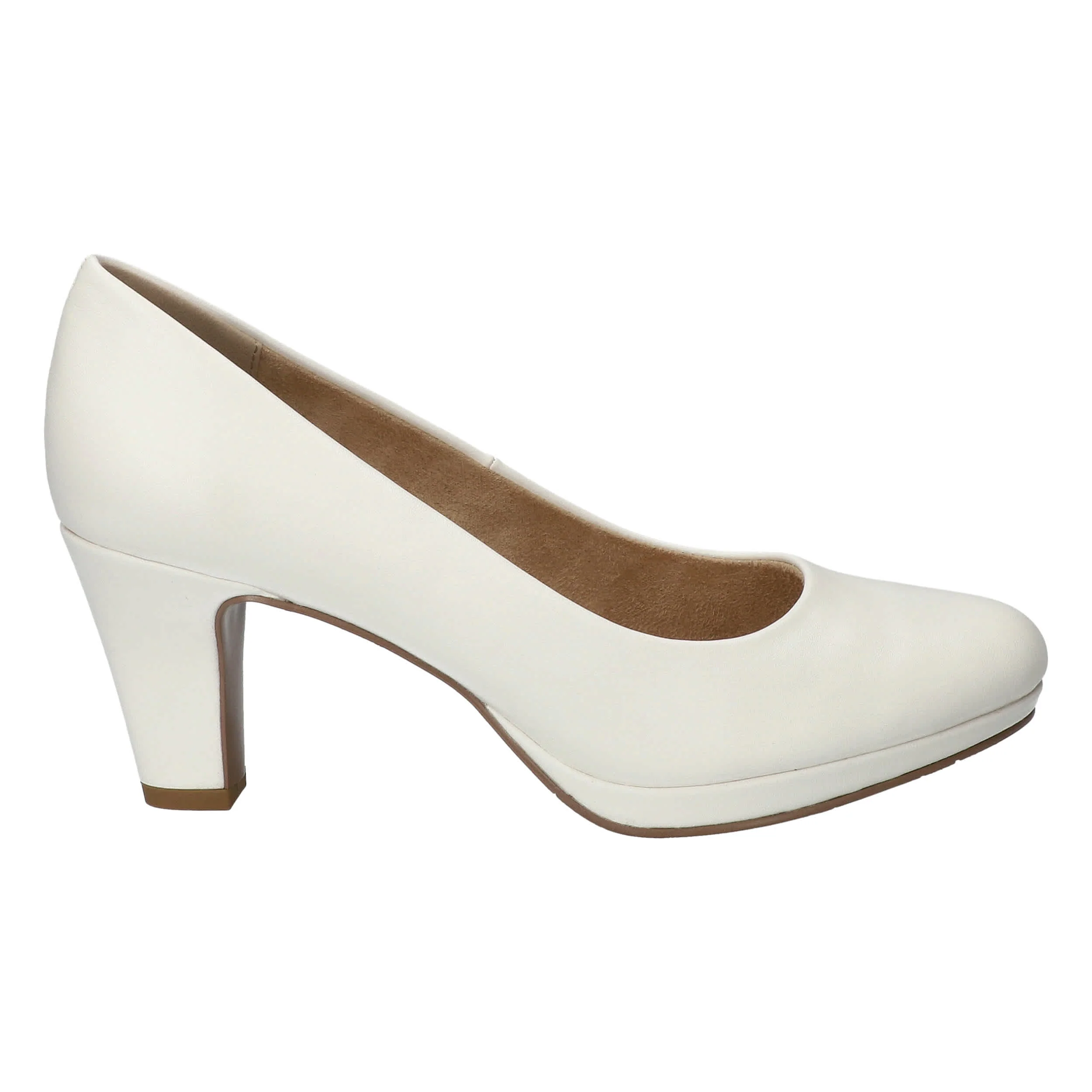 Next-Generation Easy Street Women's Equinox White Platform Pumps Selected