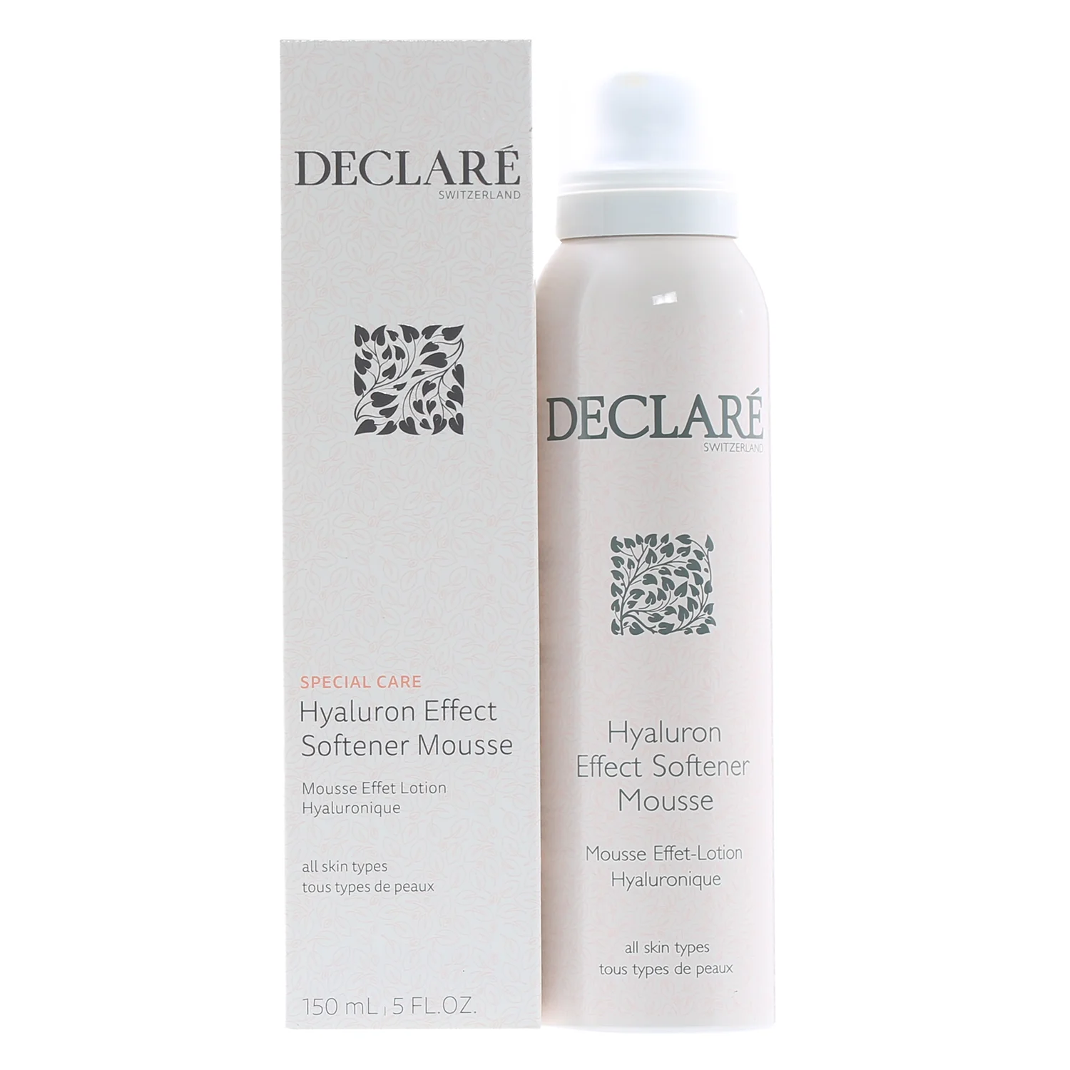 Eco-Friendly Declare Hyaluron Effect Softener Mousse High-Performance