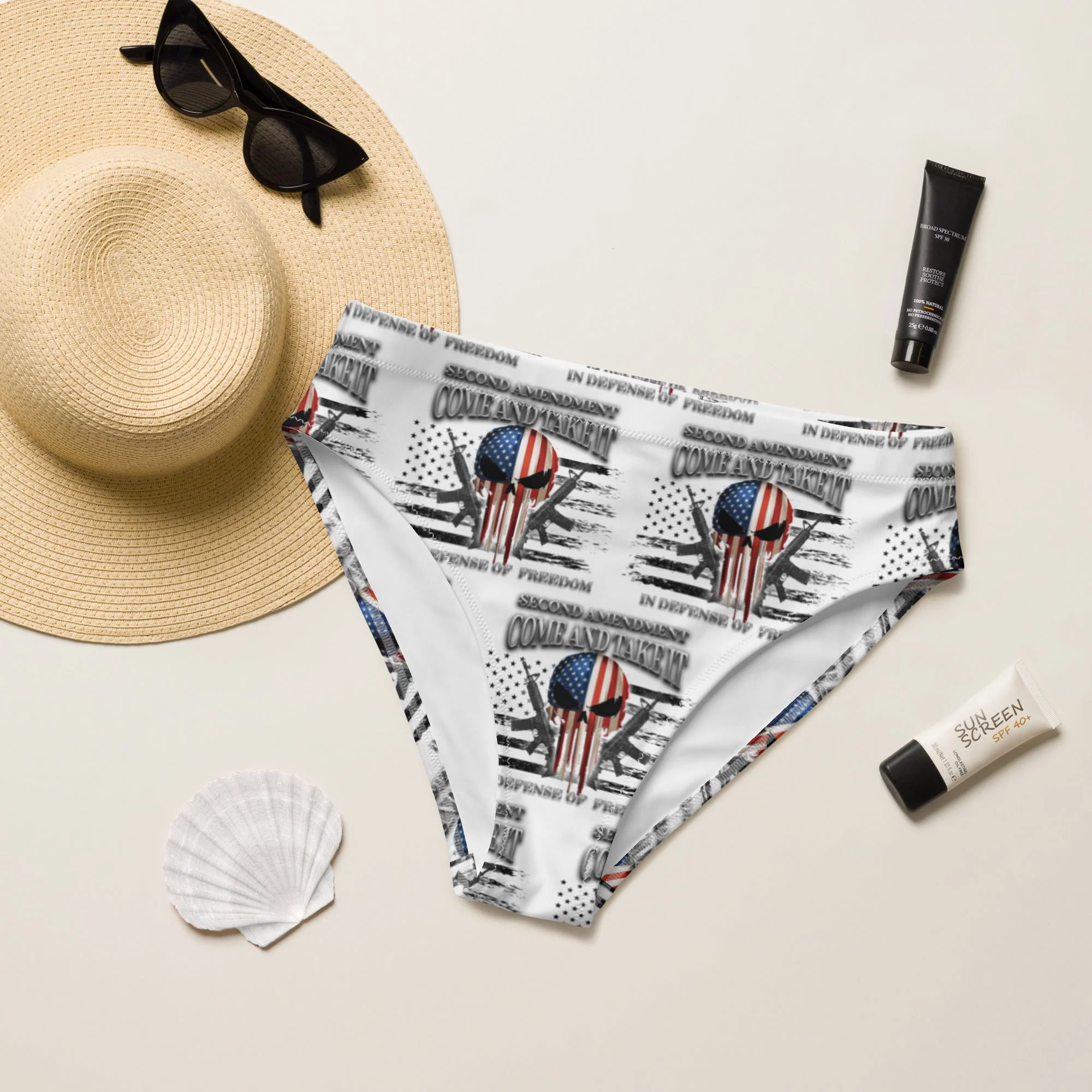 Long-Lasting Baha Ranch Yeehaw Come Take It Bikini Bottom Stylish