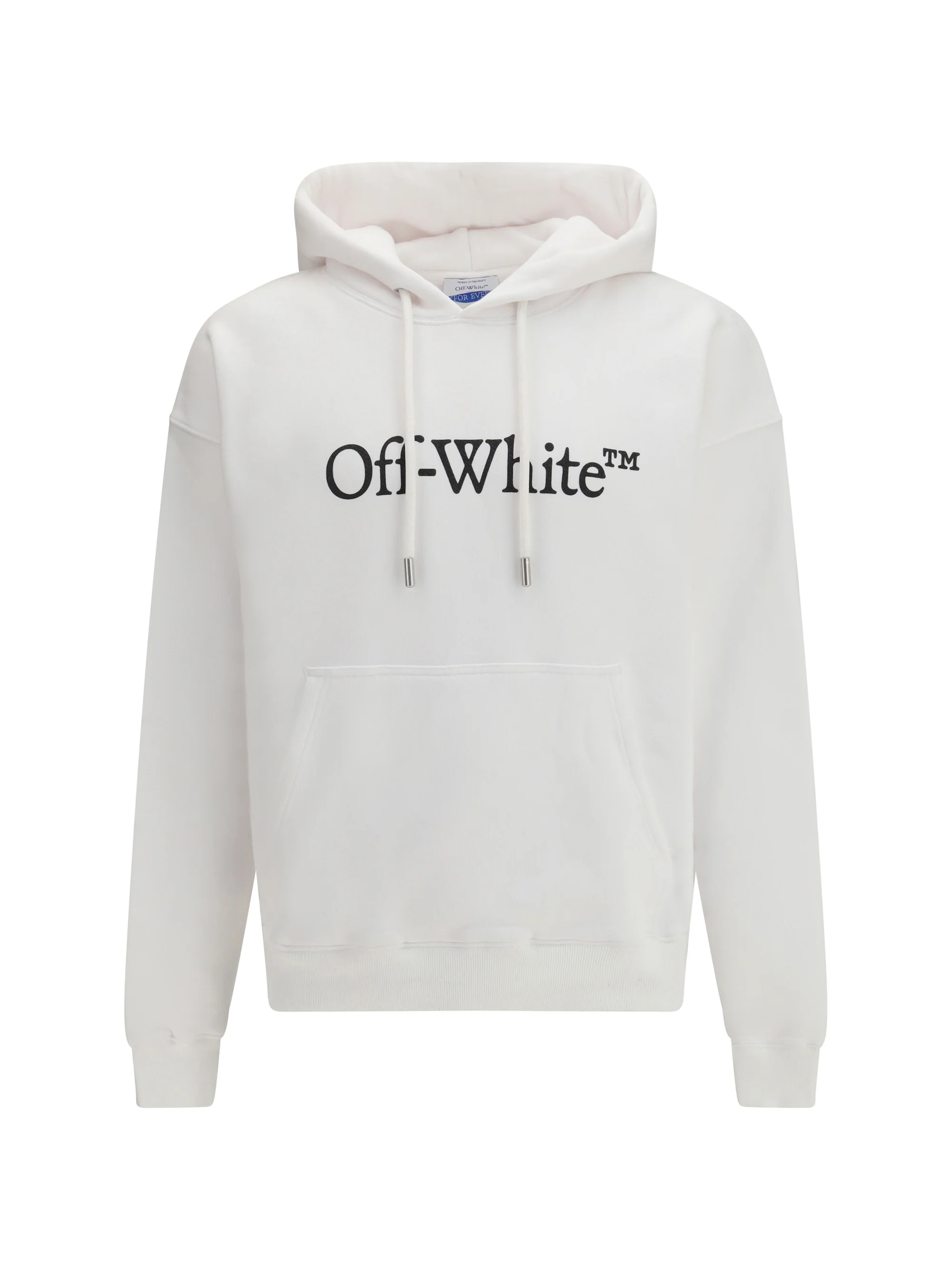Artisan Hoodie Big Bookish Skate White Black Modern