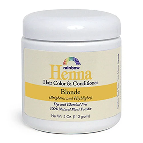 Specialty Rainbow Research Henna Hair Color And Conditioner Blonde - 4 Oz Breathable