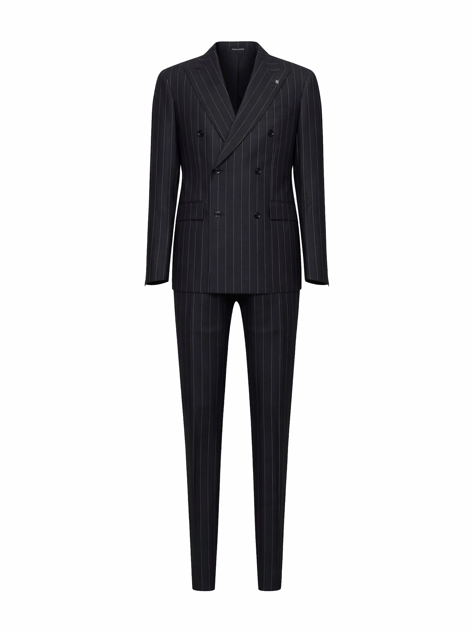 Optimized Suit Vesuvio Dark Grey Virgin Wool Refined