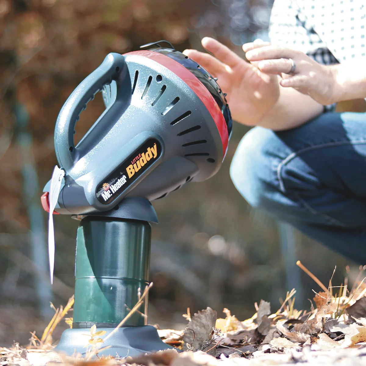 Carefully Designed Portable Compact Indoor Outdoor Natural Gas Propane Space Heater 3 800 BTU Secure