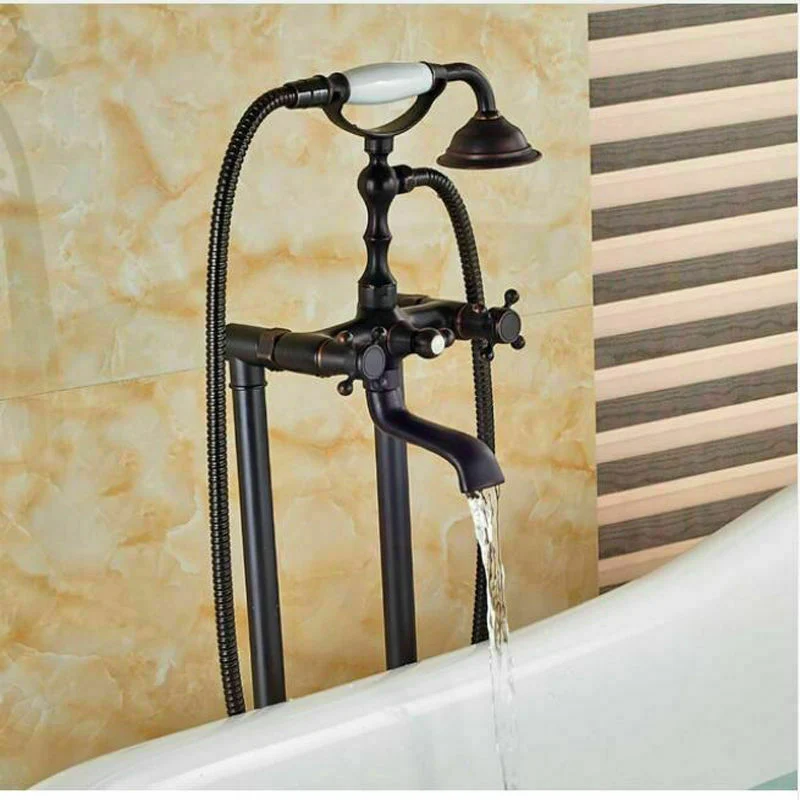 Advanced Premium Standing Floor Mount Bathtub Filler Faucet Reliable