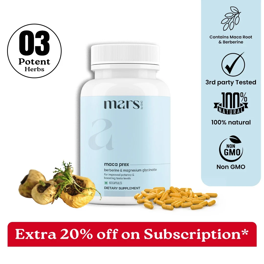 Verified Mars MacaPrex A Natural Maca Root Solution for ED Stamina PE Premium Material