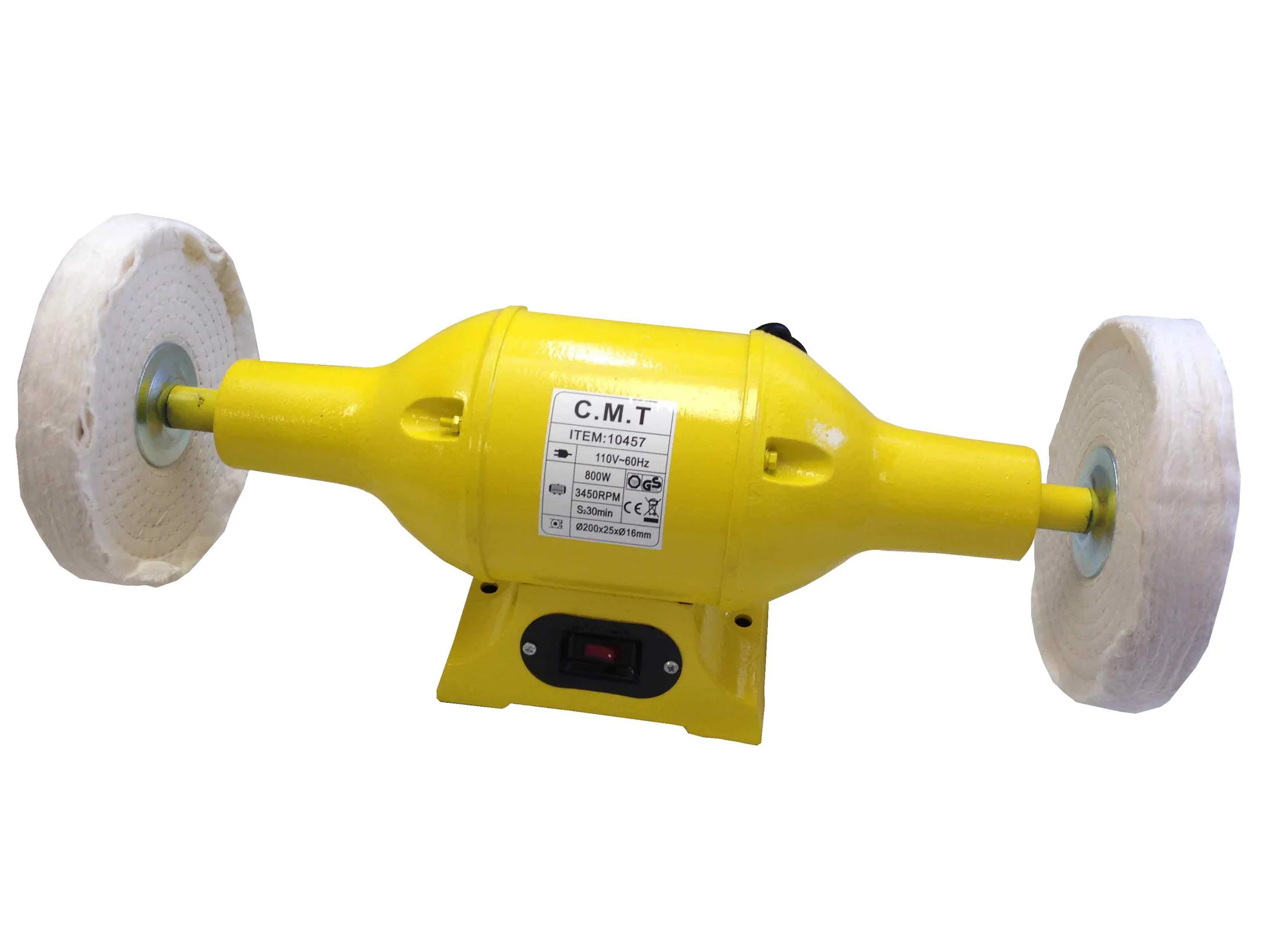 Contemporary 8 Electric Bench Mounted Benchtop Buffer Buffing Machine Polisher Grinder Premium Material