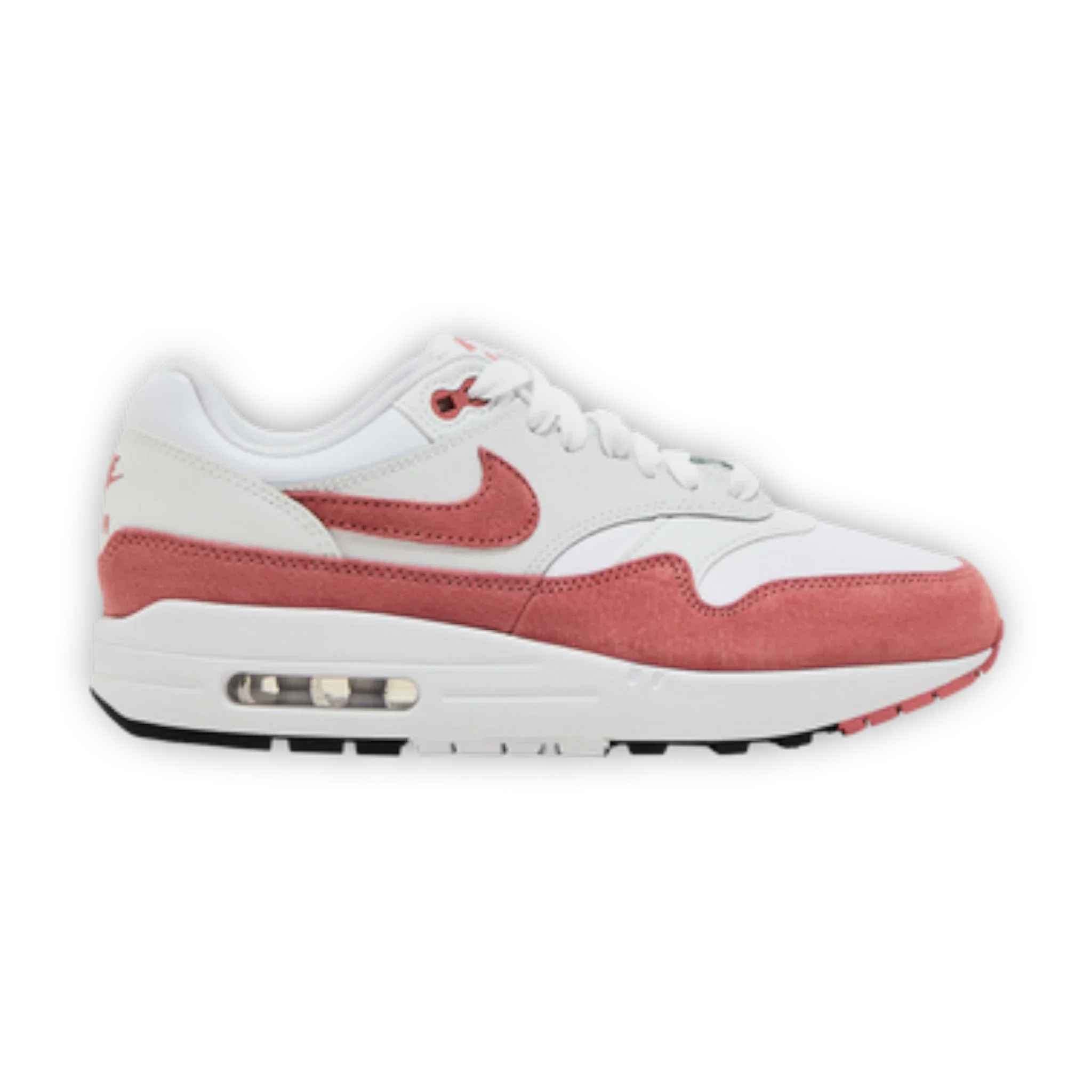 Top-Quality Nike Air Max 1 '87 Women's Sneakers — White Canyon Pink Low-Top Quality