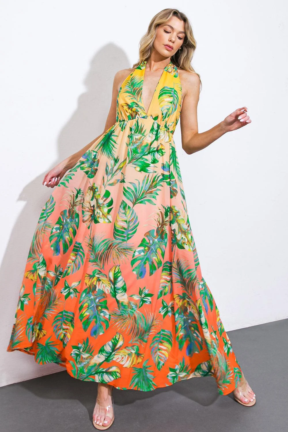 Trusted Adorable Days Woven Maxi Dress Contemporary