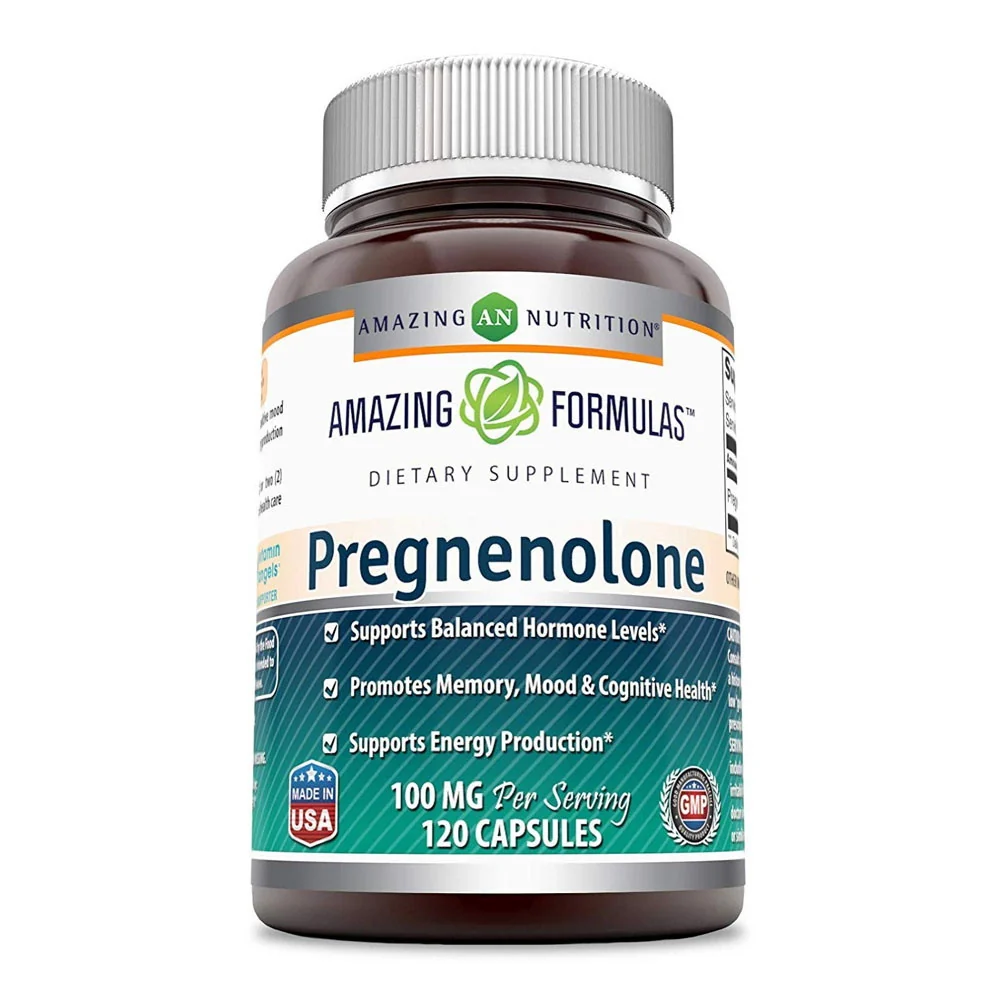 Reusable Nutrition Formulas Pregnenolone 100Mg 120 Ea Smooth