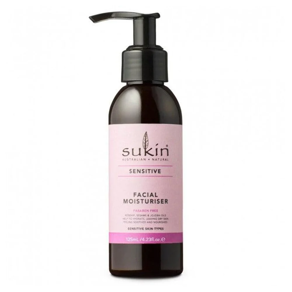 Dependable Sukin Sensitive Skin Facial Moisturizer Senstive Skin Types Paraben 4.23Oz 125ml Smooth