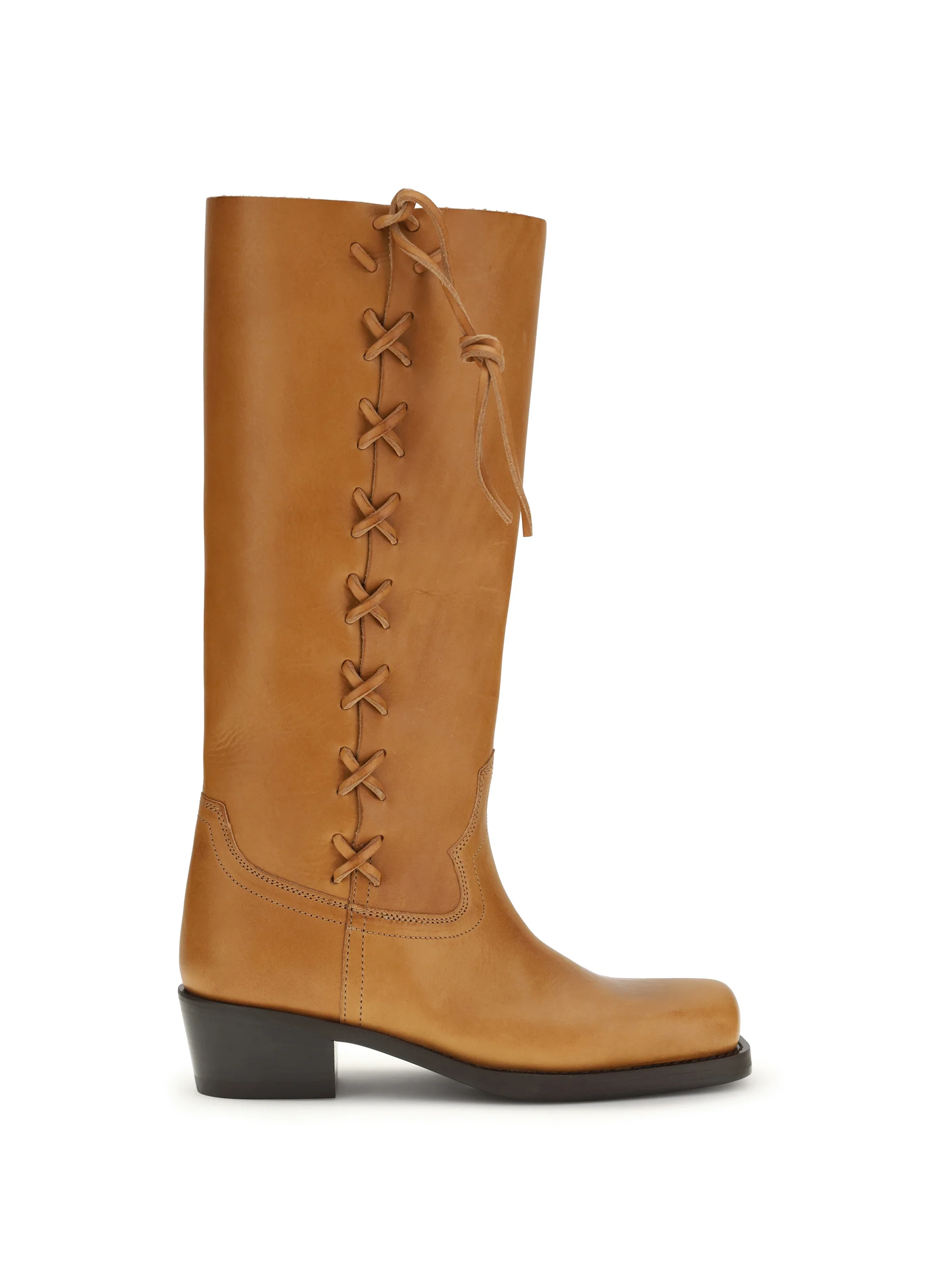 Lightweight Boots Roxanne Tan Calf Leather Reliable