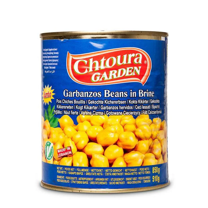 Authentic cooked chickpeas Comfortable