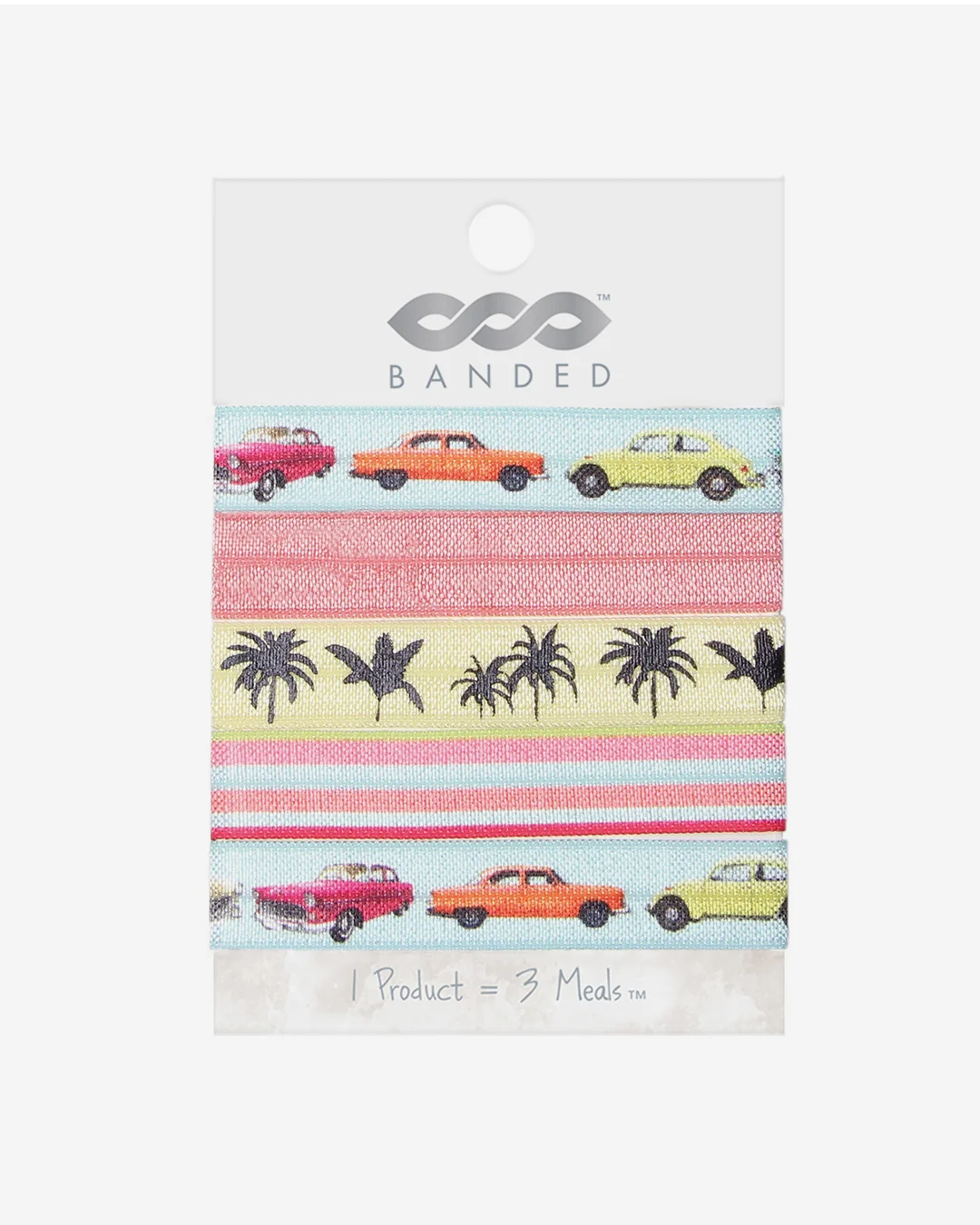 Long-Lasting Plaza Viejo Classic Hair Ties - 5 Pack Contemporary