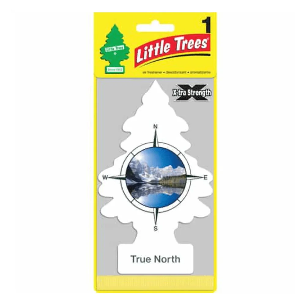 Versatile Little Trees True North Extra Strength Car Air Freshener 1Ea Solid