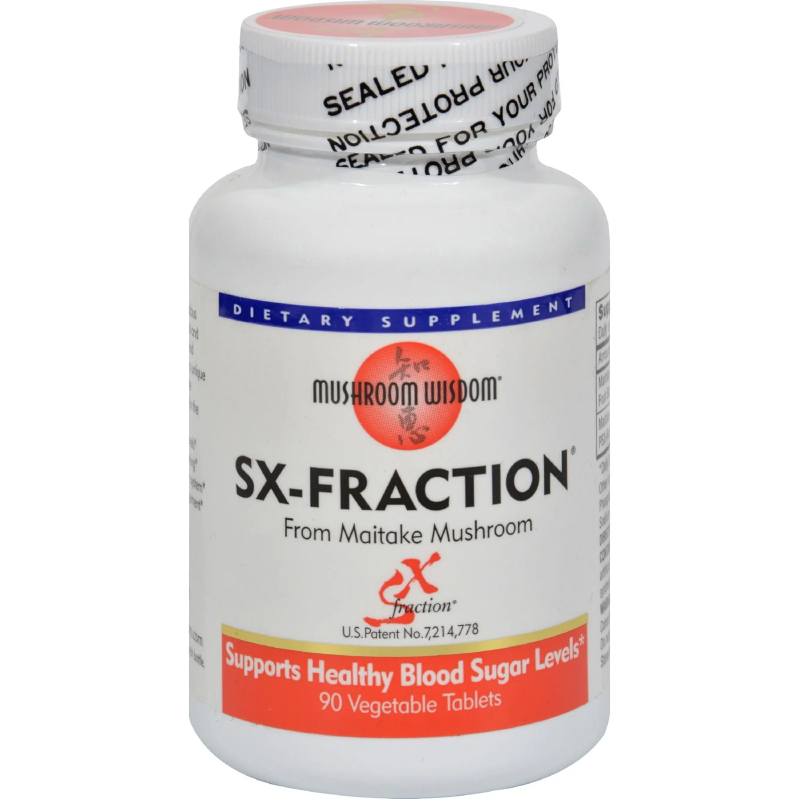 Healthy Mushroom Wisdom Grifron Maitake SX-Fraction Vegetarian Tablets 90 Ea Contemporary