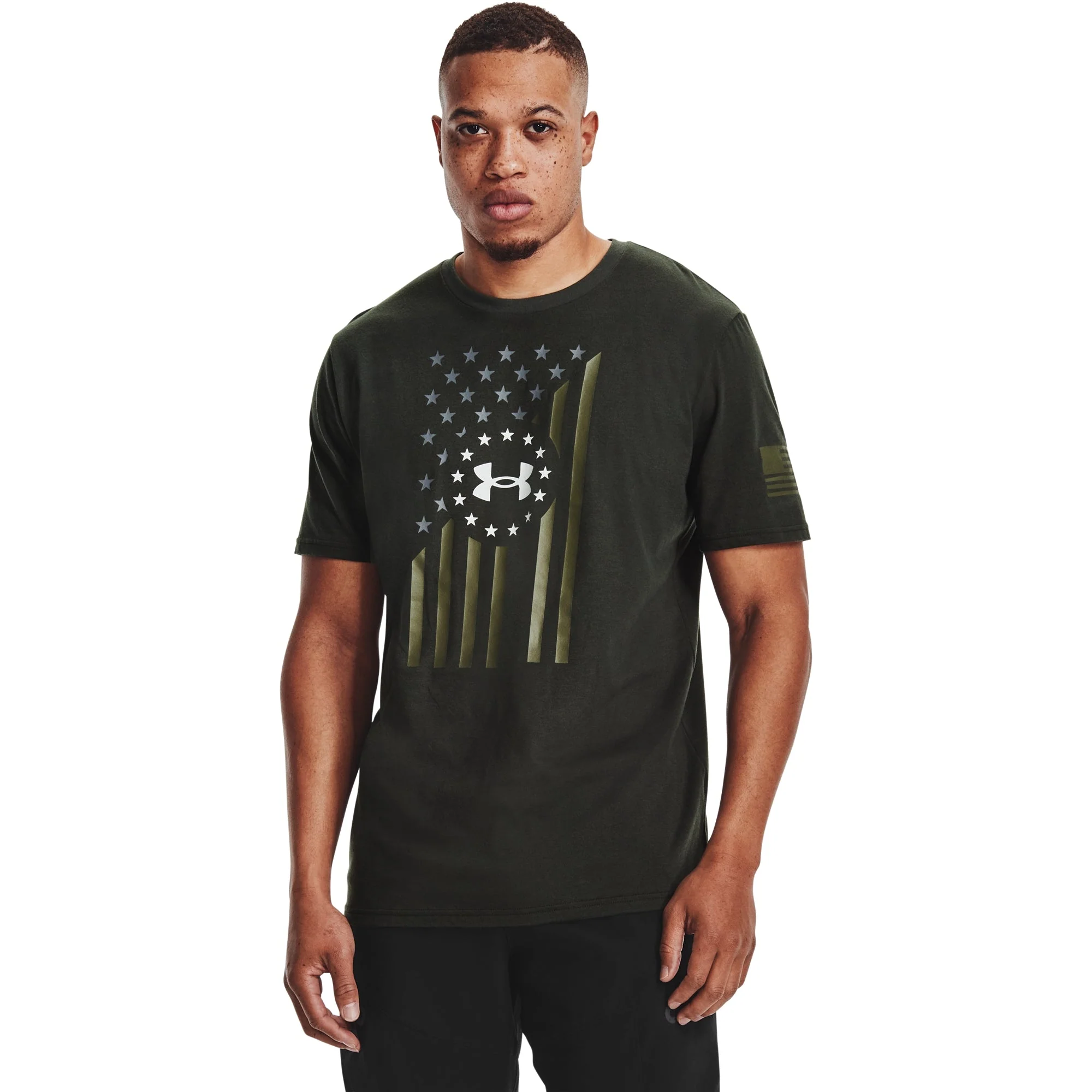 Breathable Under Armour Men's dom Chest Flag T-Shirt T-Shirts Exceptional