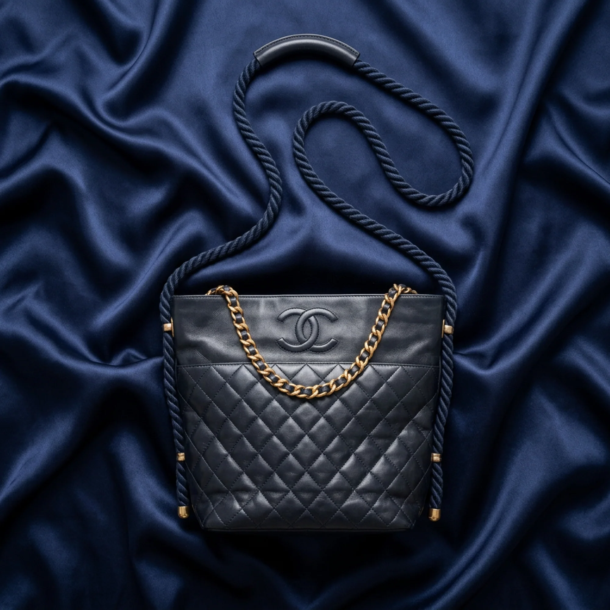 Casual Chanel Matelassé · Chain Handle Two-Way Effective