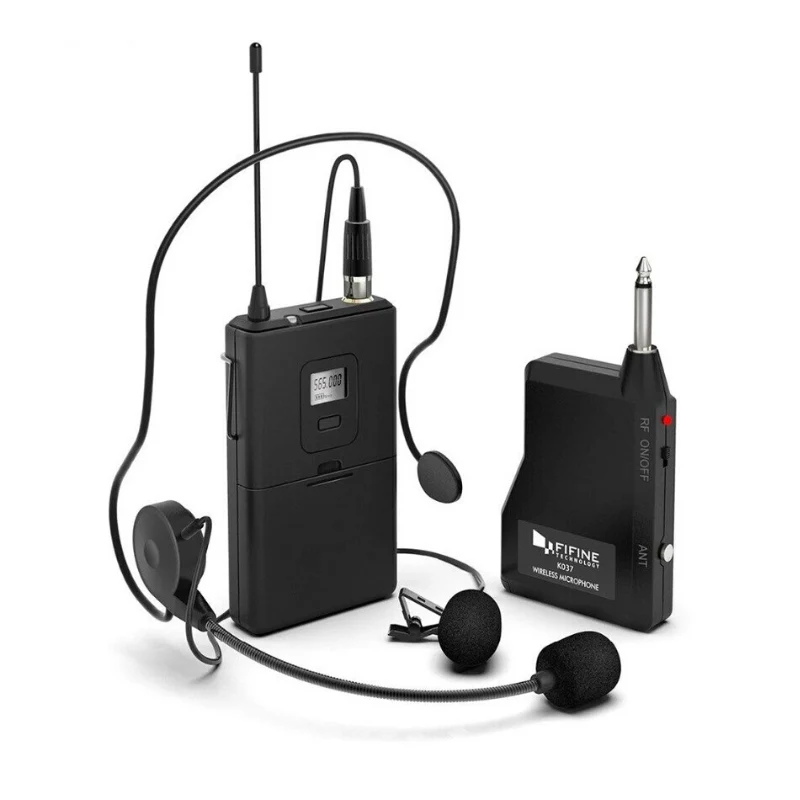 Fine Wireless Lavalier Lapel Microphone System Powerful
