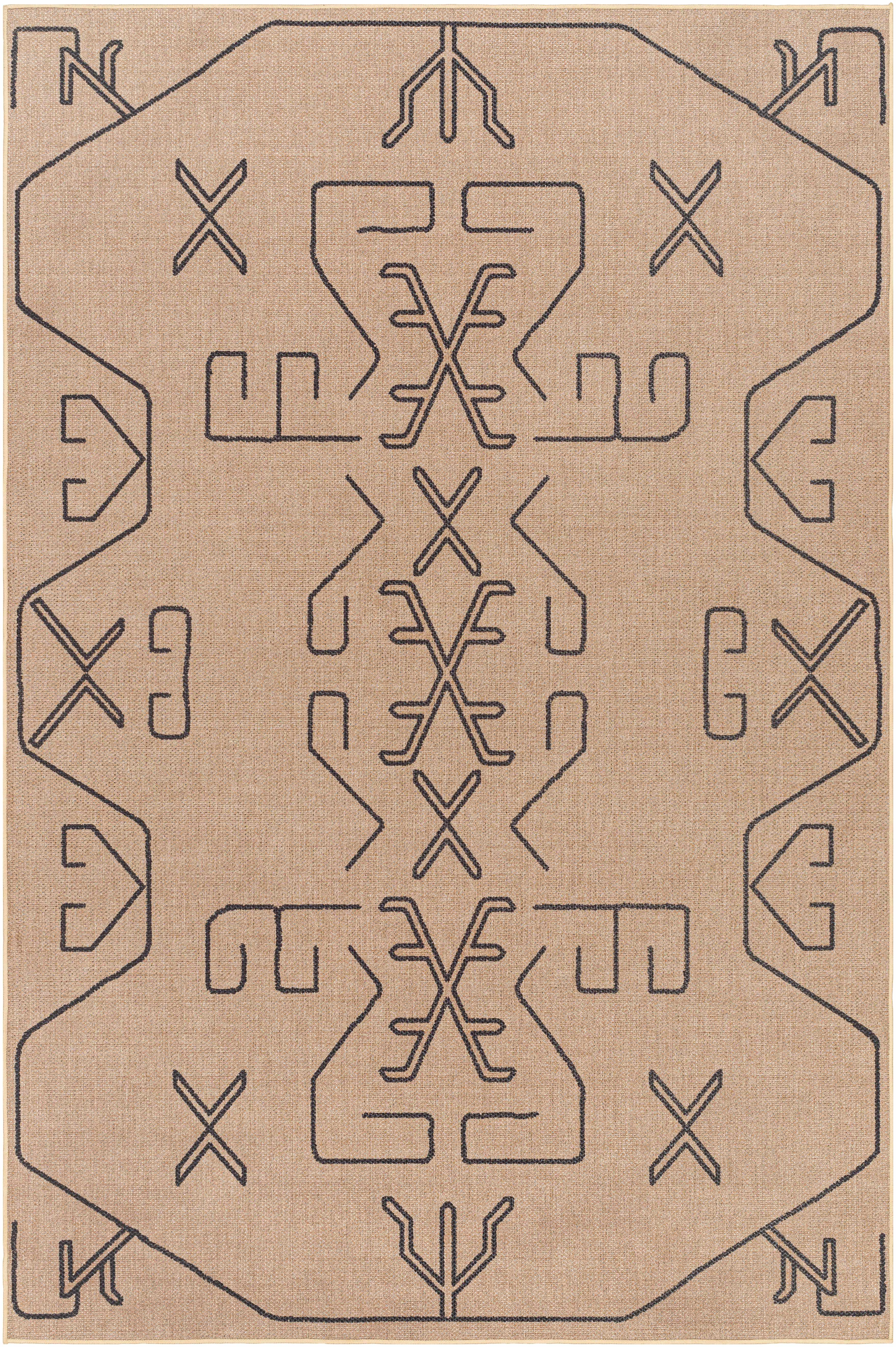 Functional Hamid Washable Jutely Rug - Casual