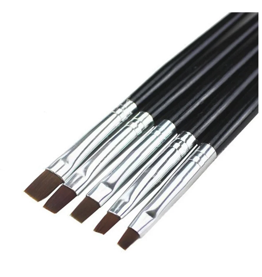 Trendy Square Flat One Stroke Brushes Premium Material