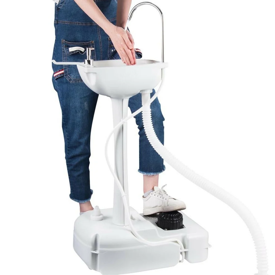 Premium Material Portable Outdoor Handwashing Camping Station Sink 17L Consistent