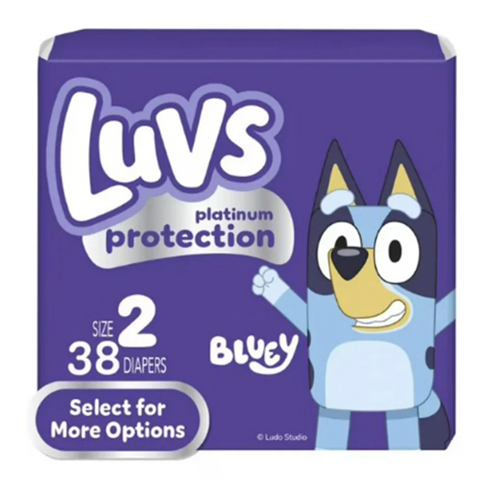 Secure Lu Platinum Protection Size 2 Baby Diapers Keeps Baby Dry 38Ea Certified