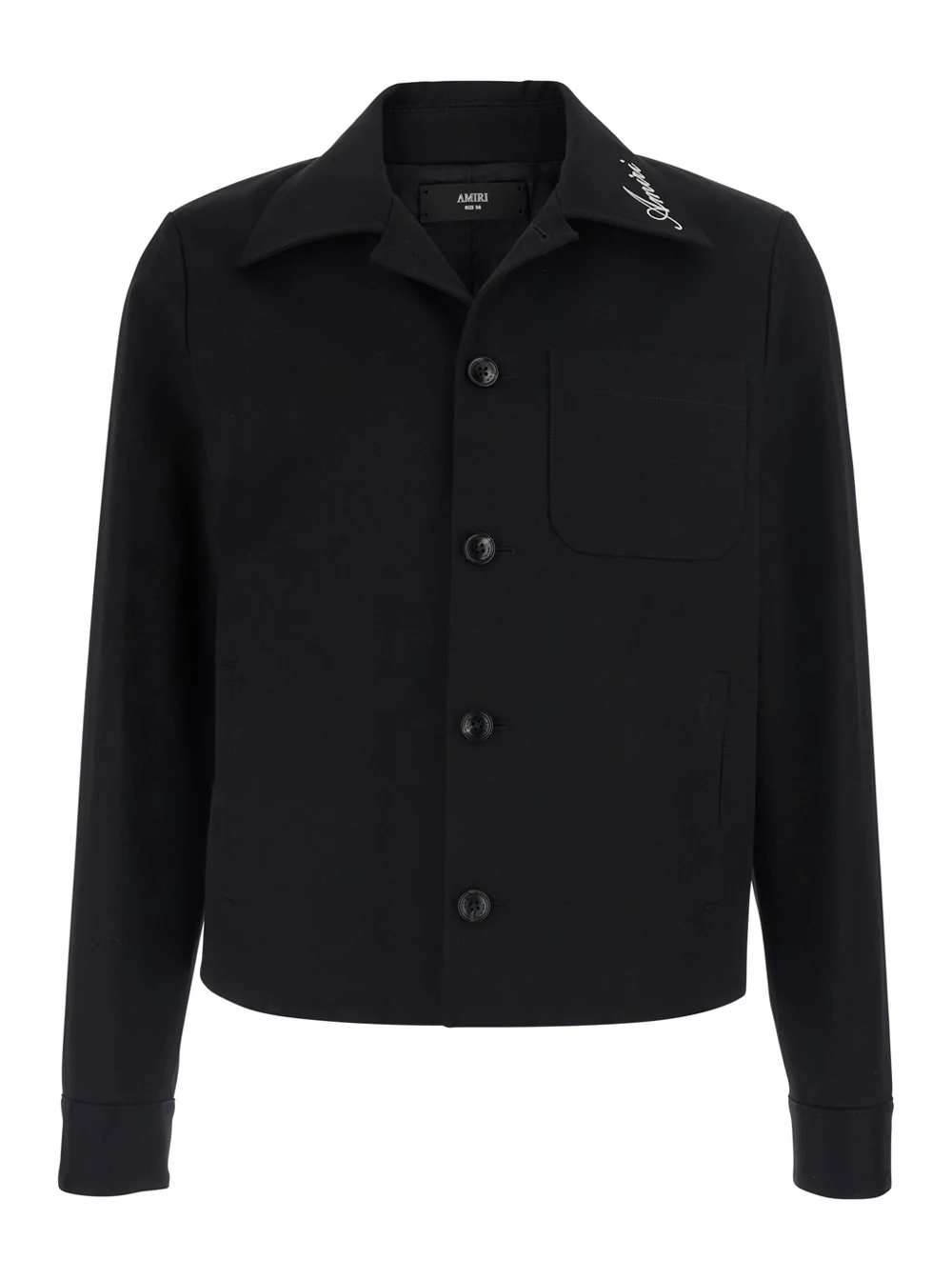Original Women's Cotton-Collar Jacket Black Elite