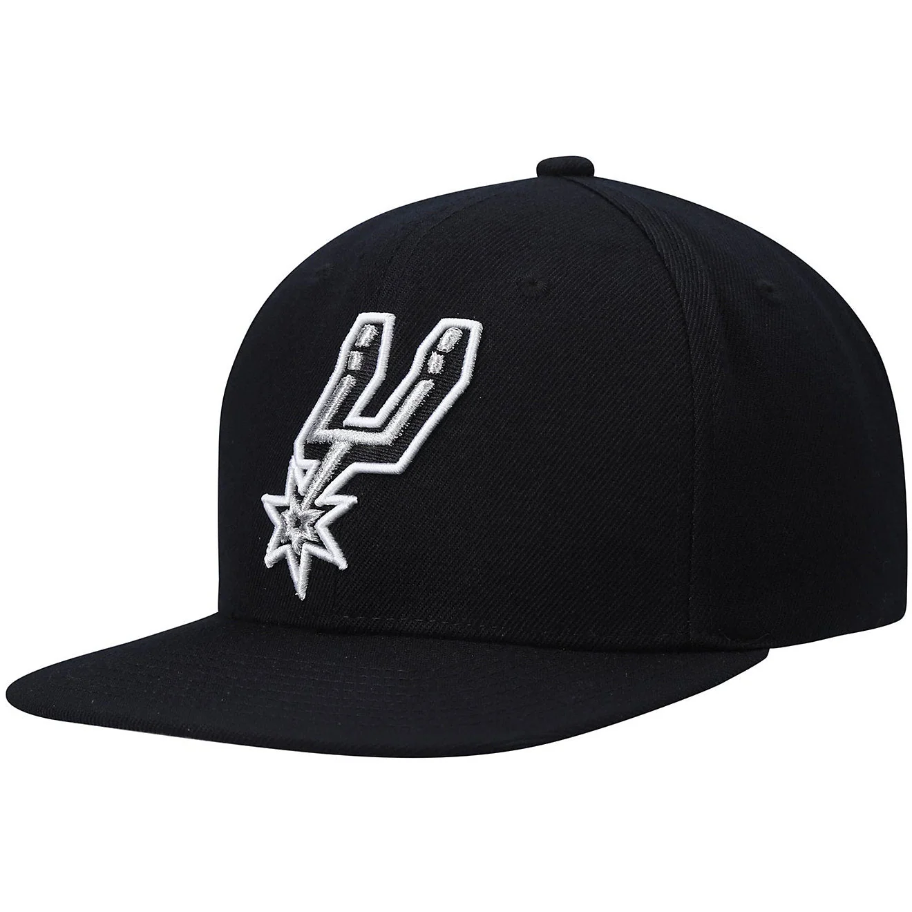 Enhanced Mitchell Ness Men's NBA Team Ground 2.0 Snapback Spurs Snapback Caps Elegant