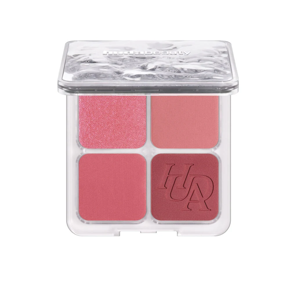 Consistent HUDA BEAUTY BLUSH FILTER BLURRING BLUSHIGHLTERS PALETTE ROSE BERRY Pure