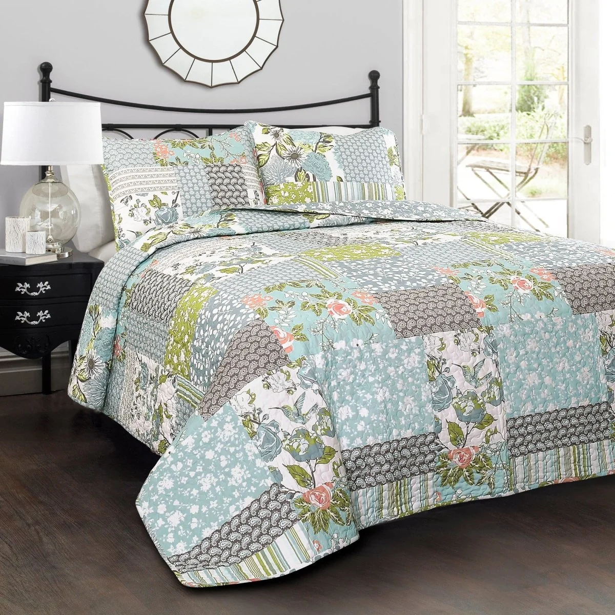 High-End Roesser Quilt 3 Piece Set Quality