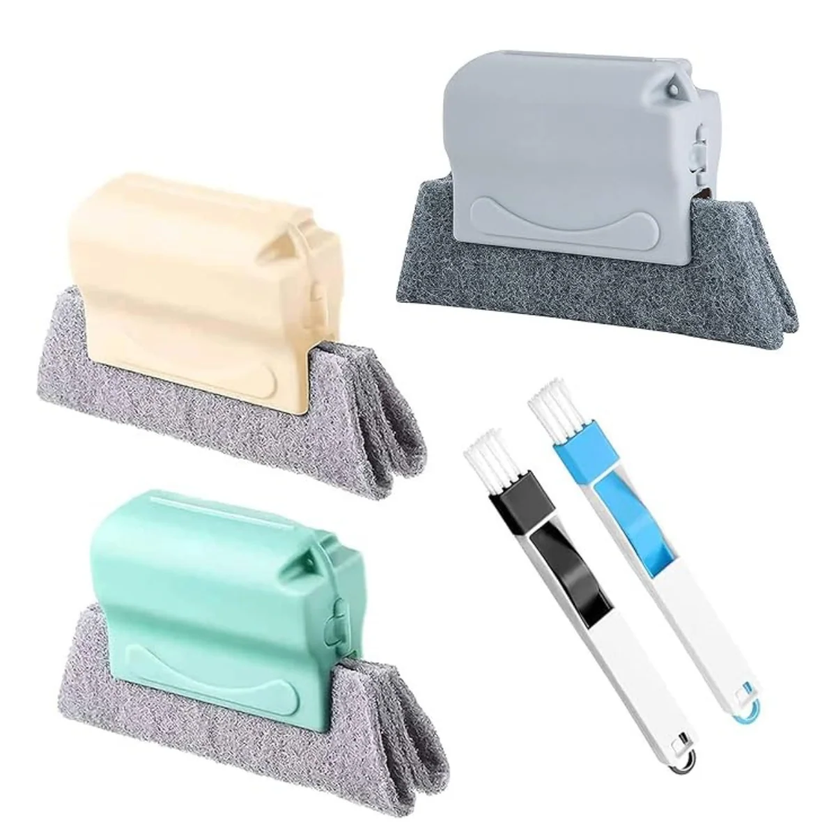 Professional Window Groove Cleaning Brush Set Fashionable