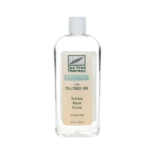 Unique Tea Tree Therapy Mouthwash With Tea Tree Oil - 12 Oz Convenient