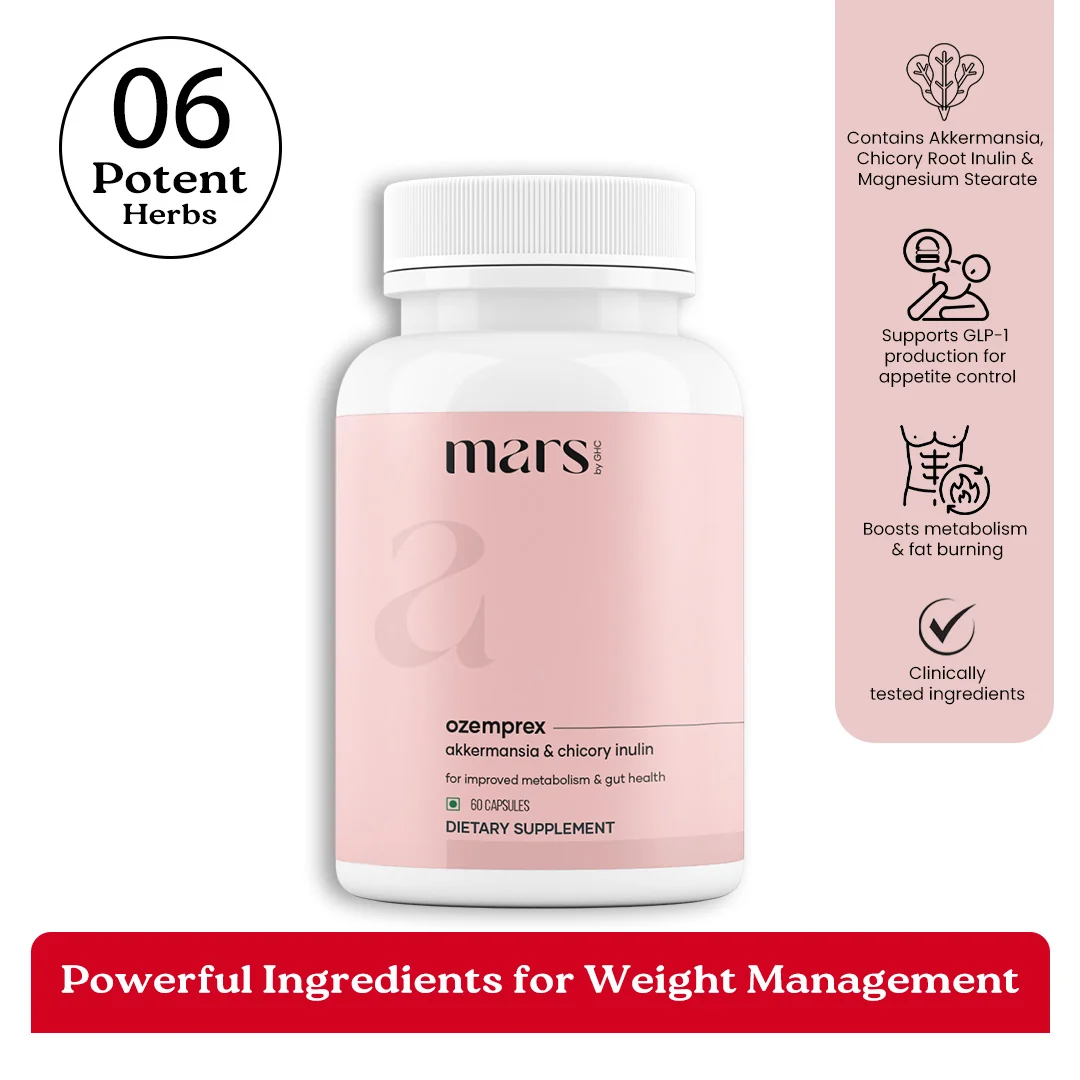User-Friendly Mars OzemPrex Un potenziatore naturale dell'Akkermansia che migliora la produzione di GLP-1 la salute dell'intestino e il controllo delle calorie. Traditional