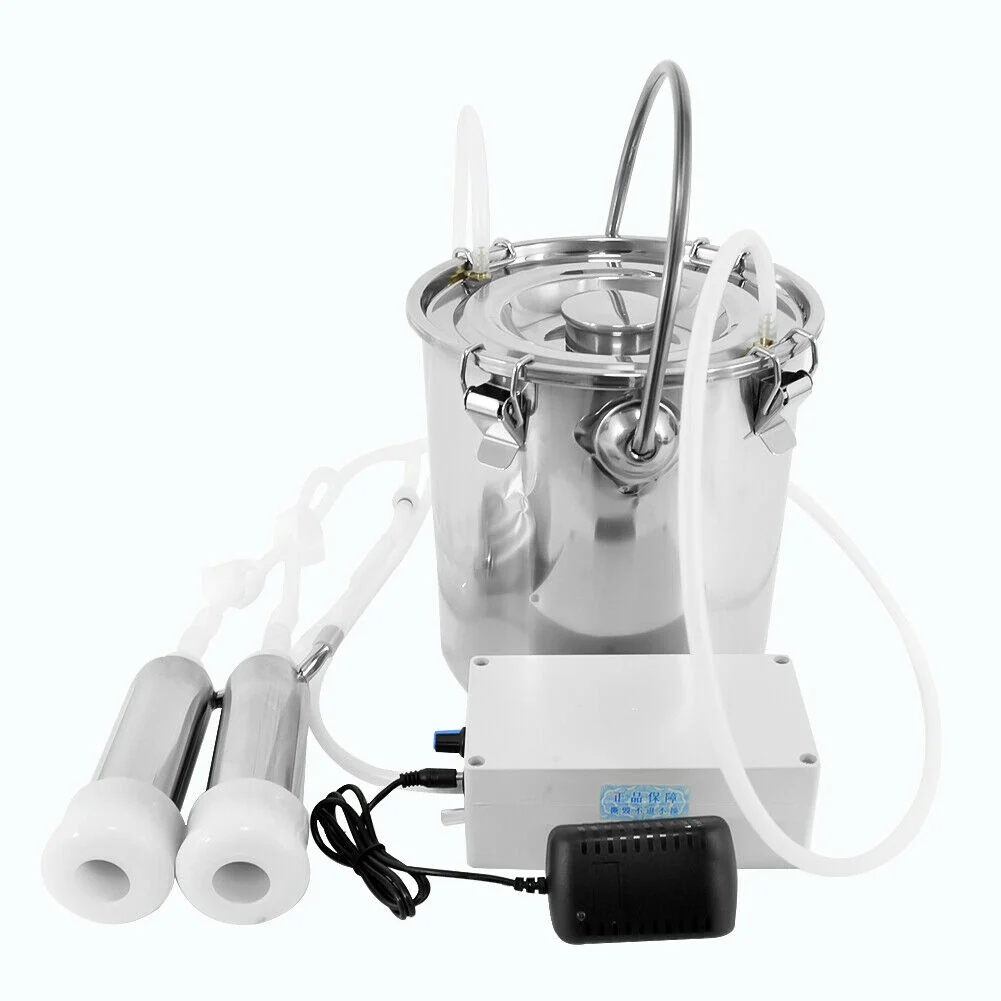 Traditional Portable Electric Cow Milking Machine 5L Dependable