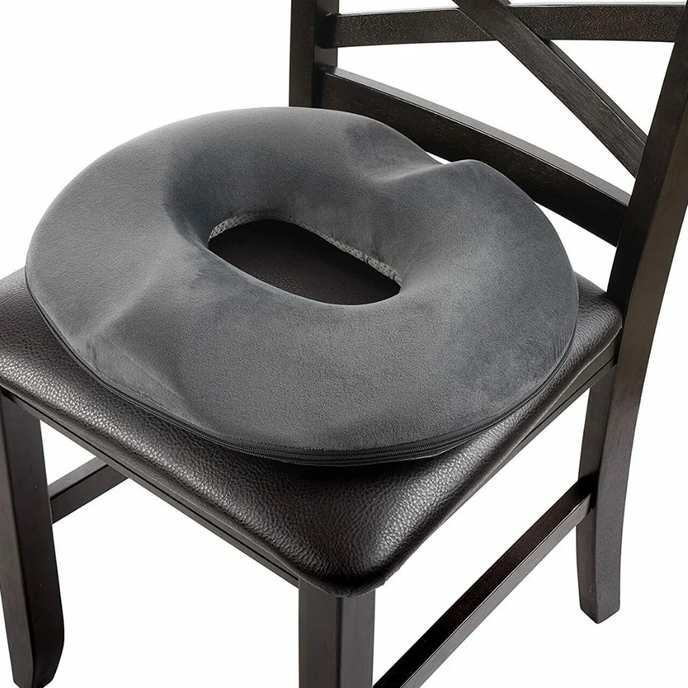 Certified Ultra Soft Hemorrhoid Tailbone Donut Seat Cushion Pillow High-Performance
