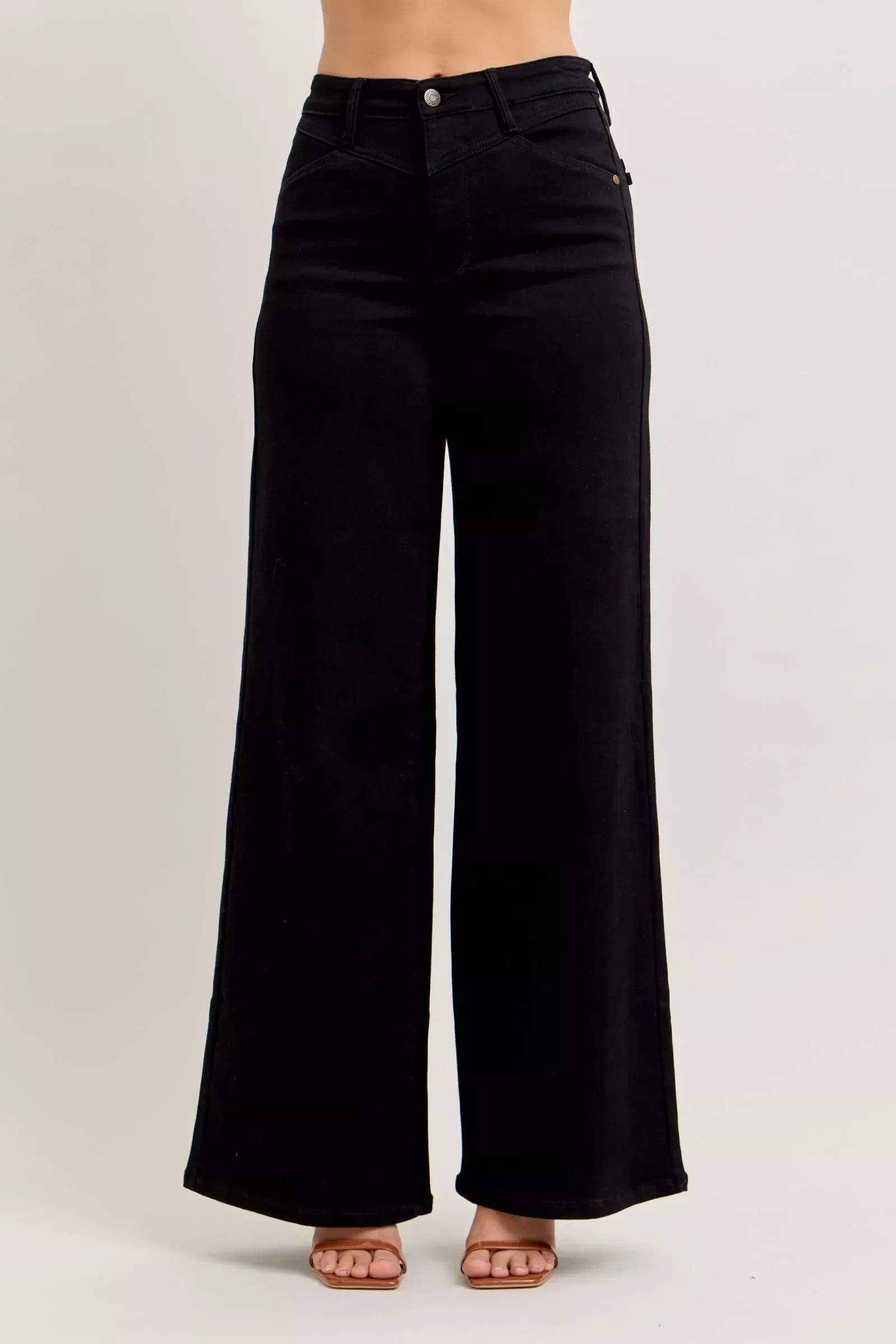 Efficient Judy Blue High-Waisted Wide Leg Jeans World-Class
