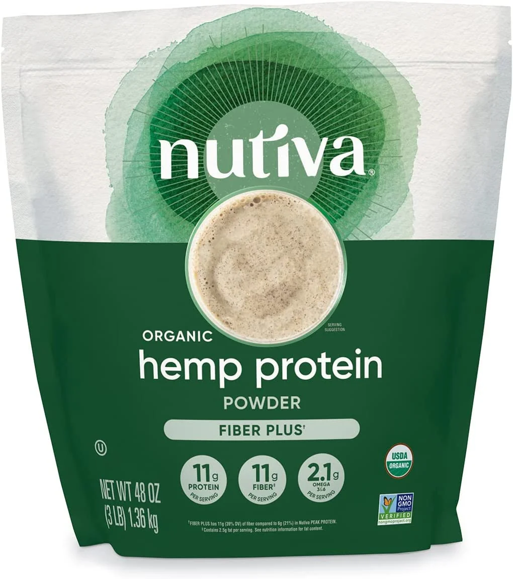 Efficient Nutiva Organic Superfood Hemp Protein Hi Fiber 48 Oz Natural