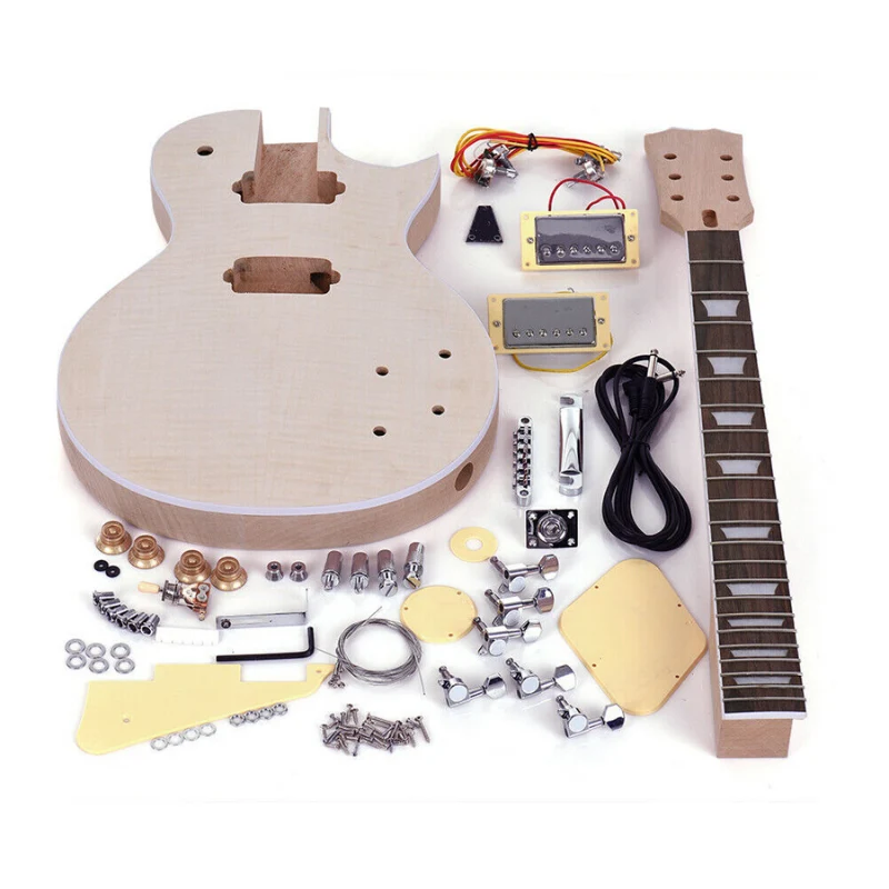 Exclusive Electric DIY Guitar Building Kit LP Style Soft