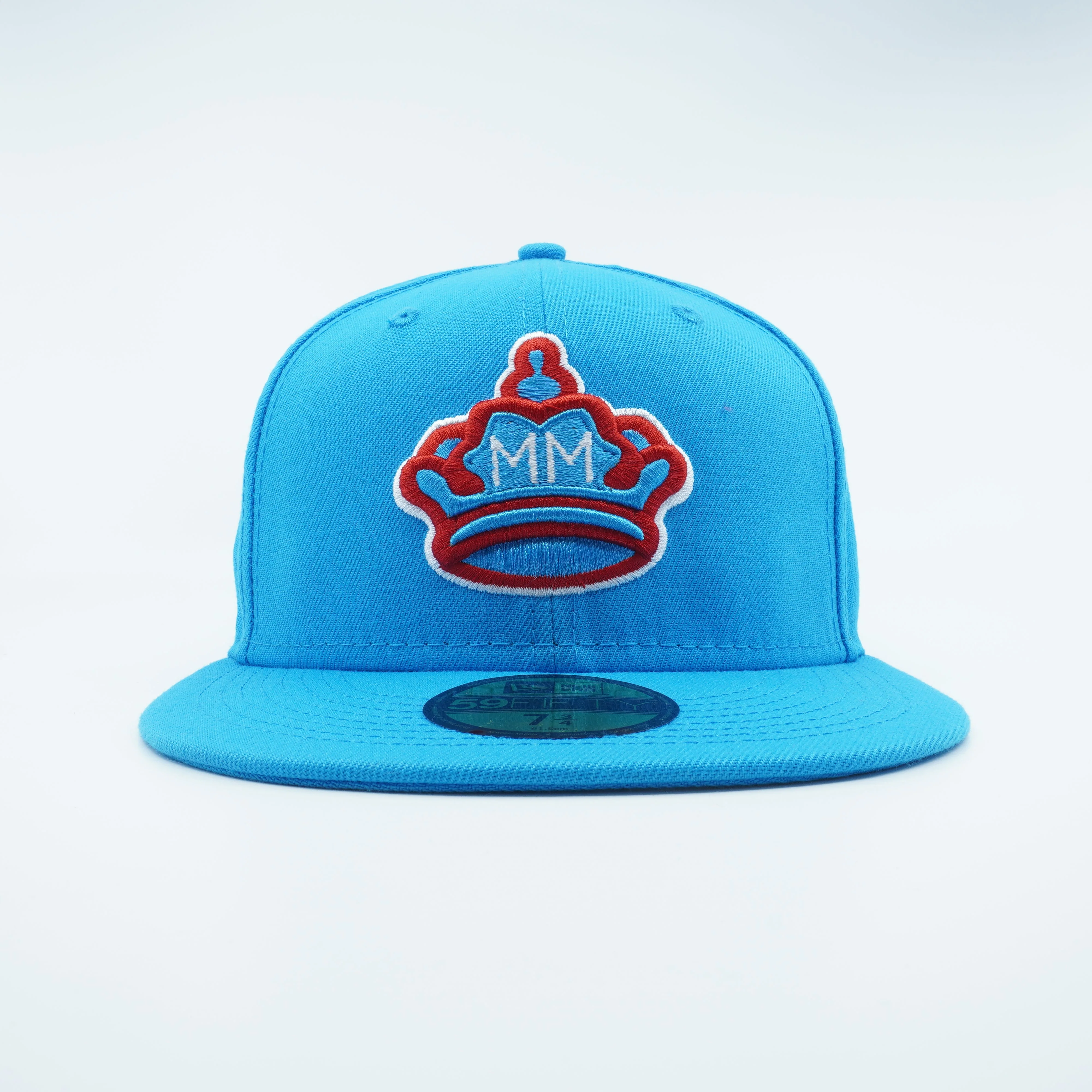 Carefully Designed New Era Men's MLB Miami Marlins 5950 Fitted 'City Connect' Blue Efficient