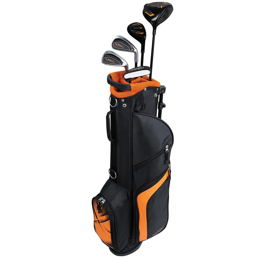 Efficient Tour X Boys Golf Club Set 5 Piece Size 3 12 Years Long-Lasting
