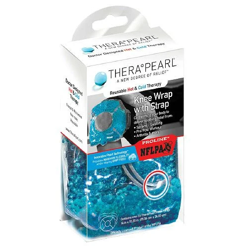 Smart Therapearl Knee Wrap With Strap Reusable Hot And Cold Therapy - 1 Ea Stylish