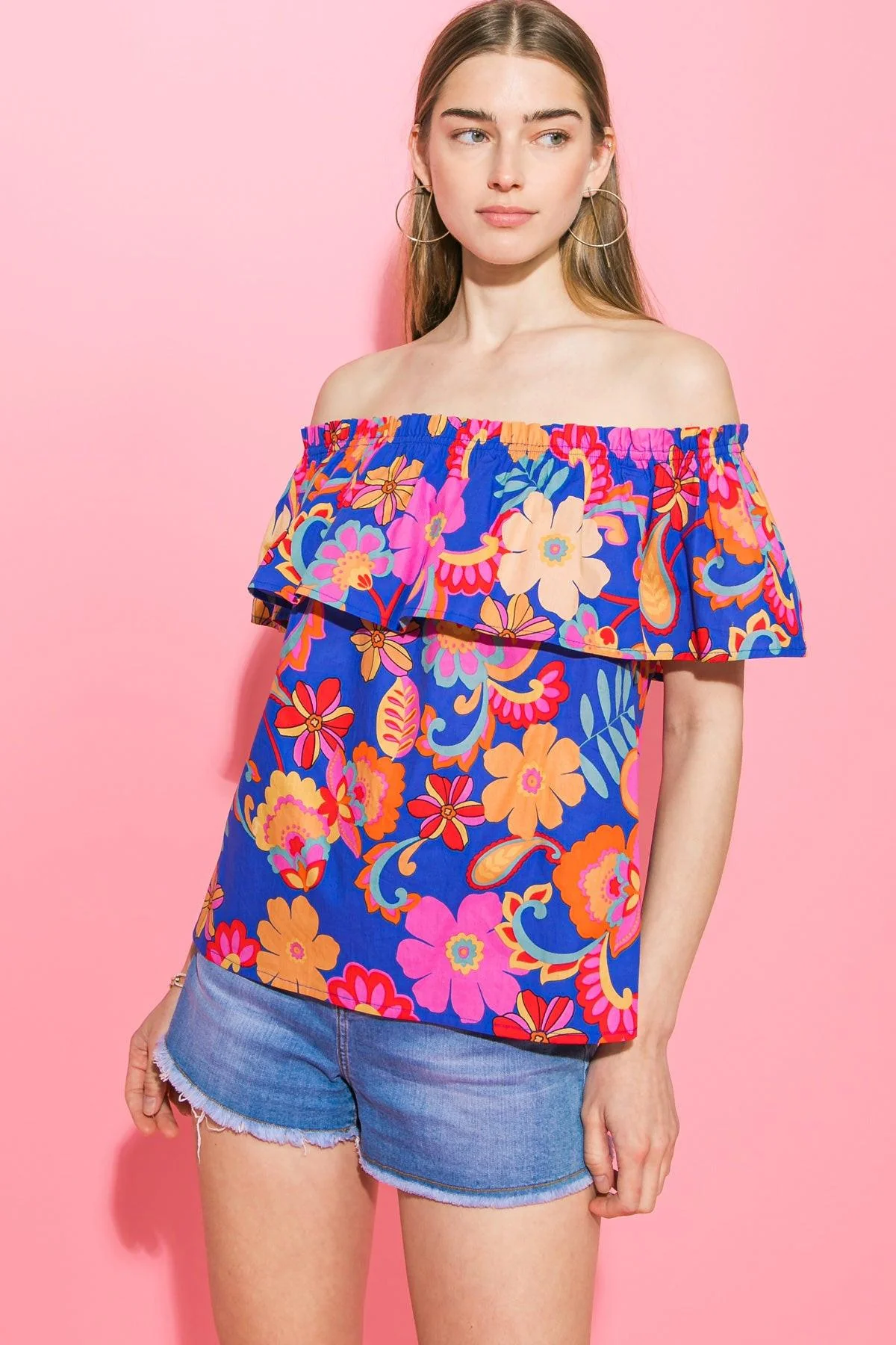 Unique Believe in Destiny Poplin Top First-Class