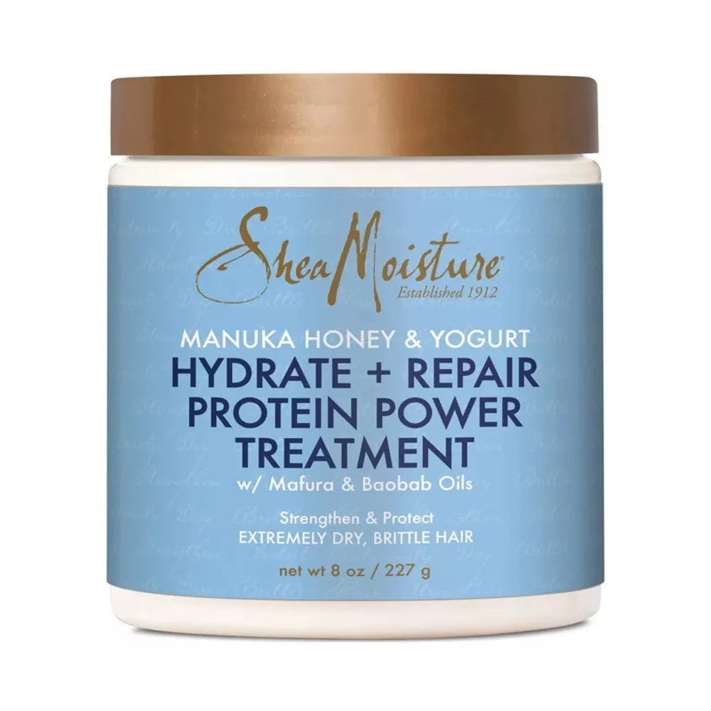 Secure Shea Moisture Manuka Honey And Yogurt Hydrate Plus Repair Protein Power Treatment 8 Oz Smooth