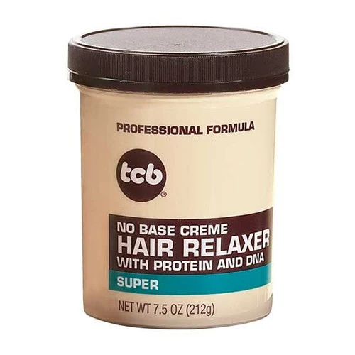 World-Class Tcb Professional No Base Creme Hair Relaxer Super Strength 7.5 Oz Casual